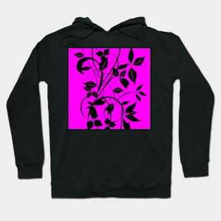 Pink Leaf Hoodie